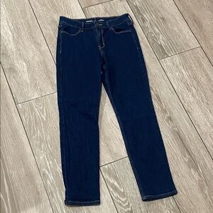 Old Navy Midnight High Rise Wow Straight Blue Jeans (BD)